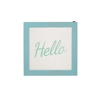 Boîte message Hometrends <br>« Hello » à DEL