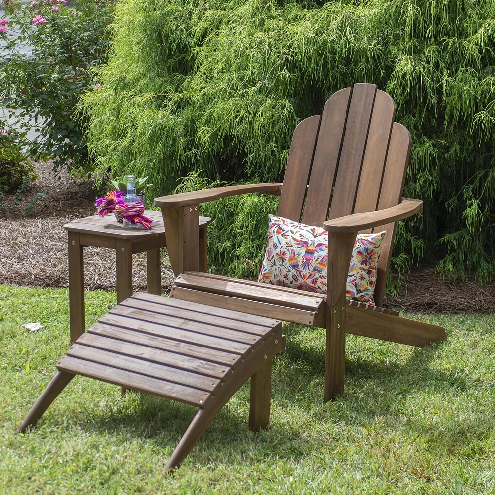 Table d'Extrémité Extérieure Adirondack en Teck