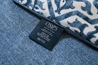 Chaps 3pc Comforter Set Navy Double/Queen, Cozy Navy D/Q Regular Blanket