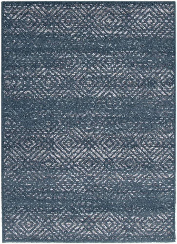 ECARPET Area Rug for Living Room, Geometric Indoor Carpet Ember Collection