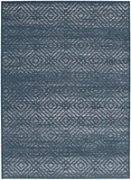 ECARPET Area Rug for Living Room, Geometric Indoor Carpet Ember Collection