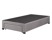 Base de lit plateforme Emil Twin, Gris