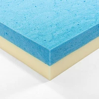 Zinus Spa Sensations surmatelas en mousse à mémoire de forme rafraîchissante de 4 pouces