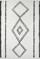 ECARPET Zelda 7'6" x 9'6" Contemporary Area Rug for Living Room, Bedroom, Dining Room, Entrance, Hallway and More.