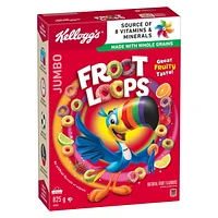 Céréales Kellogg's Froot Loops, format géant, 825 g 825 g