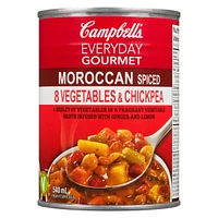 Campbell’s Campbell's Everyday Gourmet Moroccan Spiced Eight Vegetables & Chickpea Soup