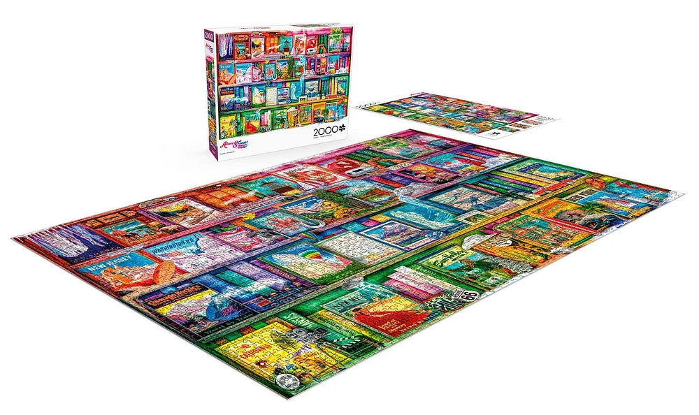 Buffalo Games - Aimee Stewart - Travel Trinkets - 2000 Piece Jigsaw Puzzle