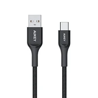 AUKEY USB-A to USB-C Charging and Data Cable (2m)