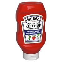 Ketchup aux tomates Heinz sans sucre ajouté Ketchup aux tomates Heinz
