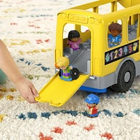 Fisher-Price Little People Big Yellow School Bus - Bilingual Edition, Ages 1-5