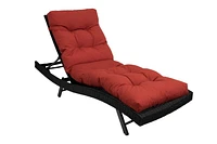 Coussin de chaise longue - 70 x 22 x 4"
