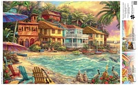Buffalo Games - Le puzzle Chuck Pinson - Island Time - en 300 pièces