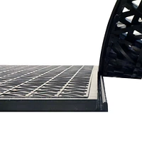 Carreaux de sol auto-drainants Techno-Lok - Ens. de 18 tuiles