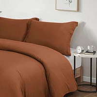 Ultra Soft Solid Duvet Cover Set