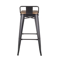 Oregon Industrial Barstool by LumiSource