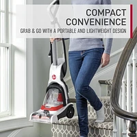 HOOVER PowerDash Compact Carpet Cleaner, Portable And Lightweight