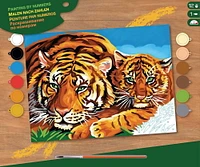 Peinture a Numéro - Tigres