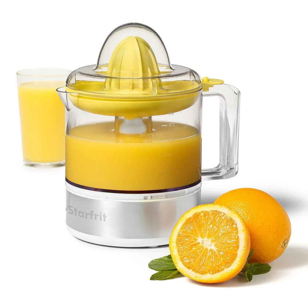 Starfrit Electric Citrus Juicer, Pressure-activated start