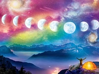Buffalo Games - Le puzzle Star Gazing - Moon Cycle - en 750 pièces