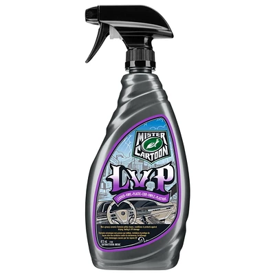 Turtle Wax Mister Cartoon - Cuir. Vinyle. Plastique. Nettoyant et protecteur intérieur Nettoyeur