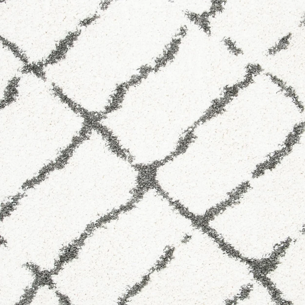 Safavieh Moroccan Fringe Dorian Tapis Géométrique Shag