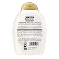 Shampooing hydratant OGX nourrissant + lait de coco, ce shampooing hydratant et réparateur hydrate pour des cheveux doux dès le premier emploi, sans parabènes ni surfactants sulfatés 385 ml