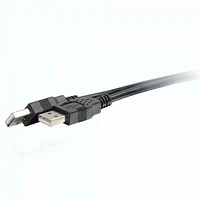 C2G 2m USB 2.0 A Male to A Male Cable - Black (6.6ft)