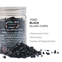 Fragment Effects Black Glass Chips, 6 oz Jar, Fragment Effects
