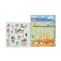 Livre d'Activités Bluey My First Sticker Autocollants Bluey