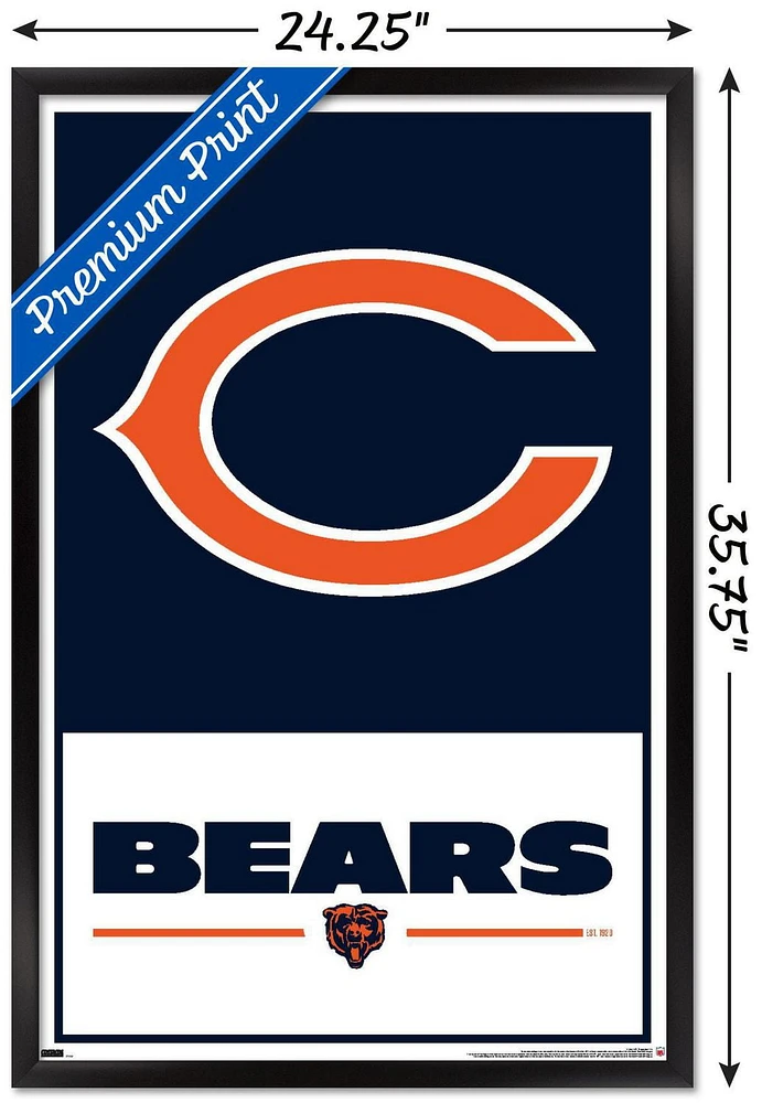NFL Chicago Bears - Logo 21 Wall Poster