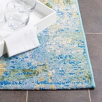 SAFAVIEH Barbados Cedric Tapis Floral Intérieur/Extérieur
