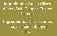 Arz Green Olives, 1Ltr