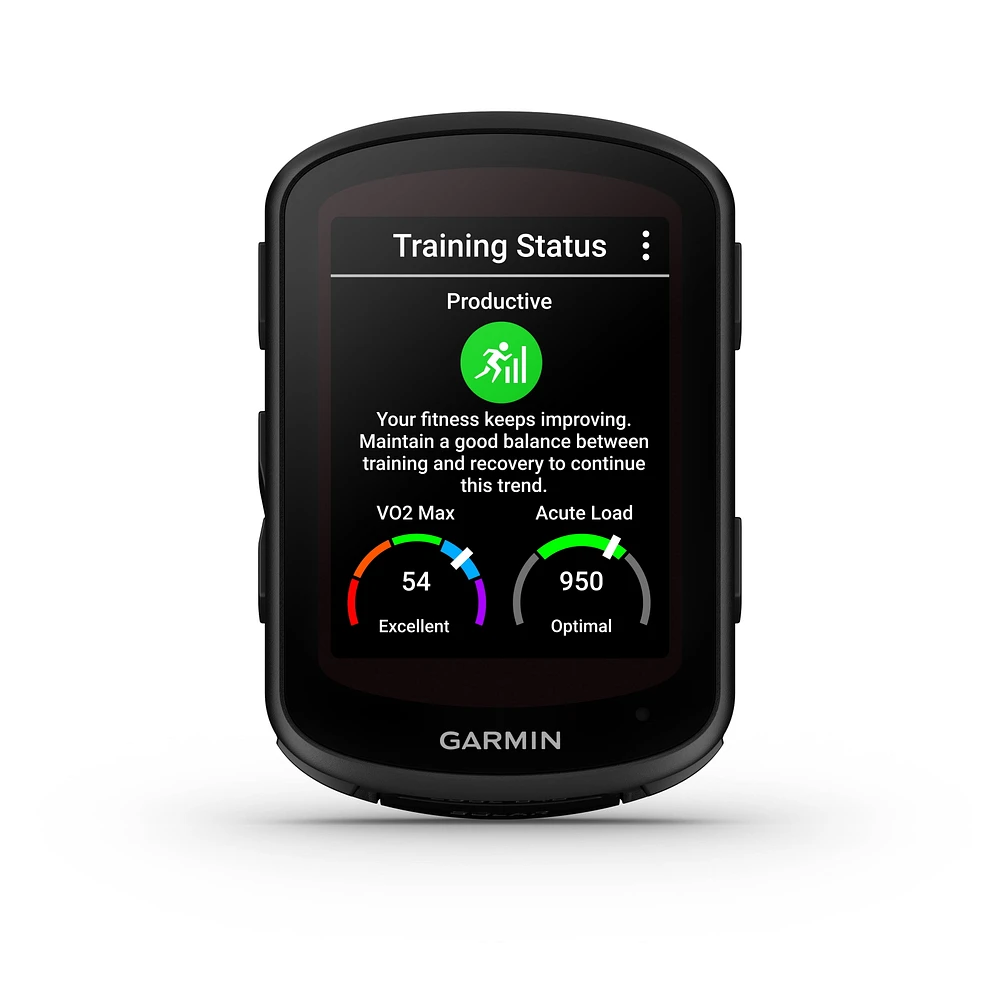 Garmin Edge® 840 Solar Performance 32GB GPS Vélo/Ordinateur de vélo avec cartographie - Appareil uniquement – Noir