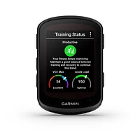 Garmin Edge® 840 Solar Performance 32GB GPS Vélo/Ordinateur de vélo avec cartographie - Appareil uniquement – Noir