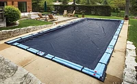 Blue Wave Couverture hivernale pour piscine creusée - rectangulaire, garantie de 8 ans