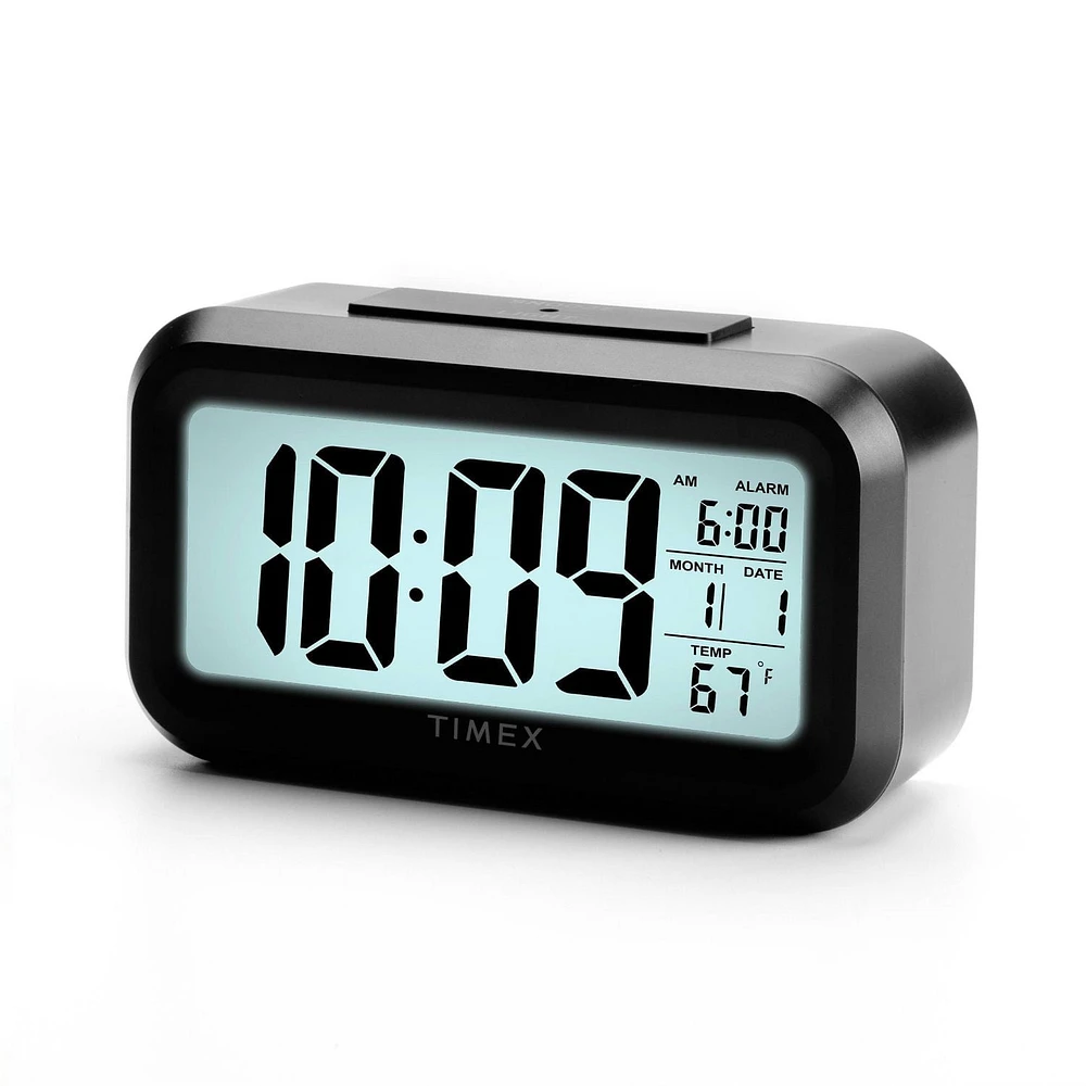 Portable Battery Operated Alarm Clock with Large Display, Alarm Clock w/Large Display