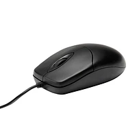 blackweb USB 2.0 Wired Optical Mouse (BWA21HO029C-Black)