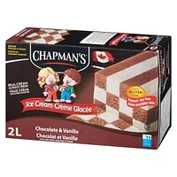 Chapman's Markdale Creamery Chocolate Vanilla Checkerboard Ice Cream, 2L