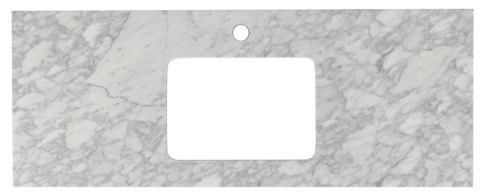 Imaginations Américaines 47.5-po. W Quartz Bianca Carara