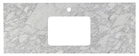 Imaginations Américaines 47.5-po. W Quartz Bianca Carara
