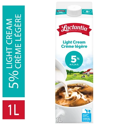 Lactantia Cream 5% Light, 1L