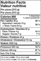 Ristorante Gluten Free Pizza Pepperoni, 315 g