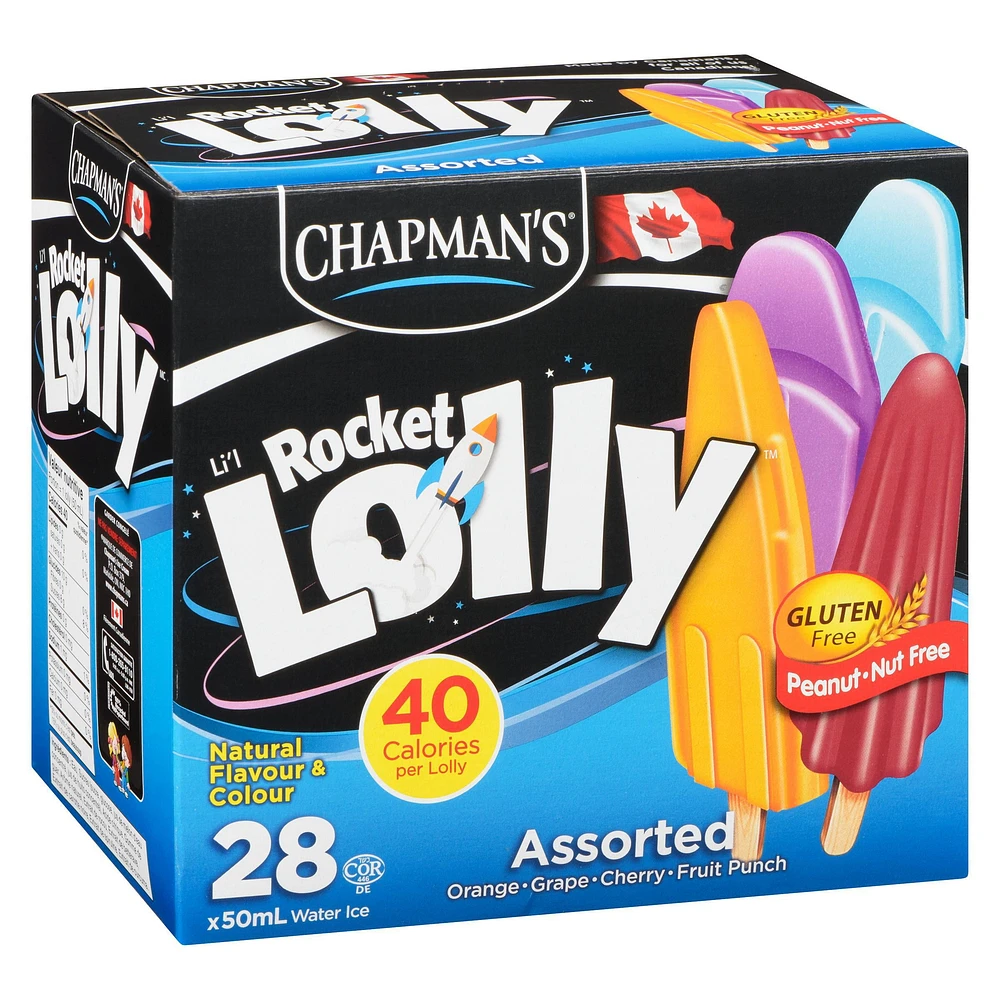 Chapman's Assorted Rocket Li'l Lolly