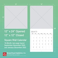 BTS OFFICIAL | 2023 12x24 Inch Square Wall Calendar