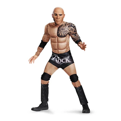 Costume The Rock WWE classique de Disguise pour garçons musculés