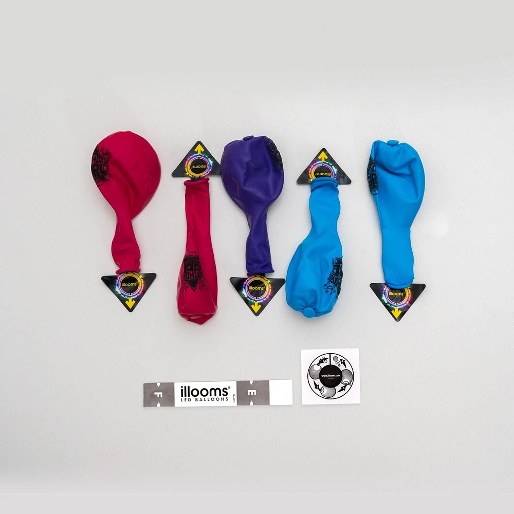 illooms Ballons d'anniversaire 40Pk Fille dont c'est l'anniversaire