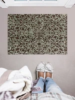 Tapis d'appoint en Laine Aspire Cristal fumée et aqua de 2 pi x 3 pi