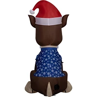 Christmas Inflatable Paw Patrol Chase with Blue Sweater and Letter to Santa