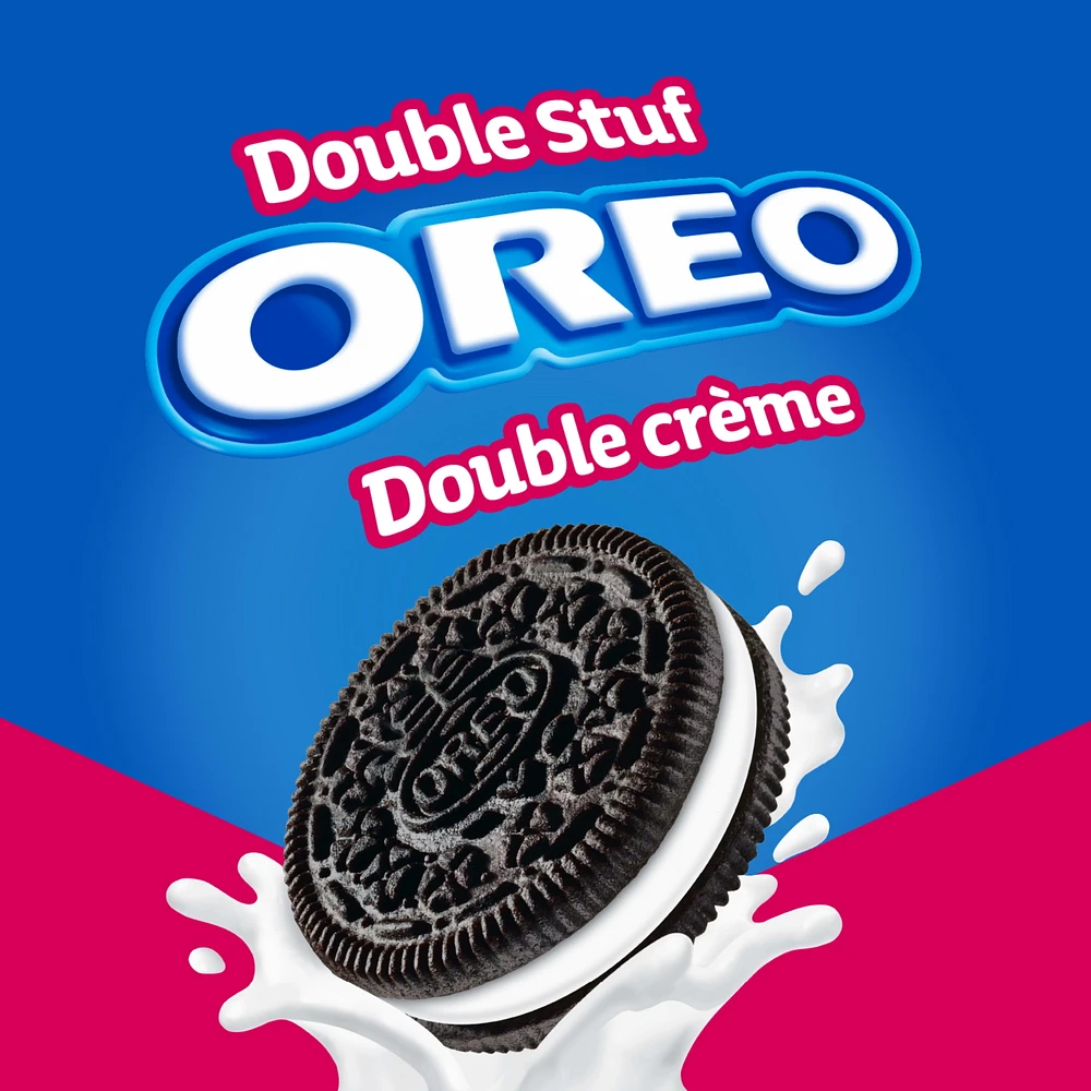 Oreo Double Stuf Chocolate Sandwich Cookies, 261 g