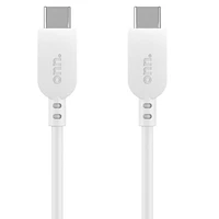 onn. 6 ft./1.8 m USB-C to USB-C Charge & Sync Cable, Transfer while Charging